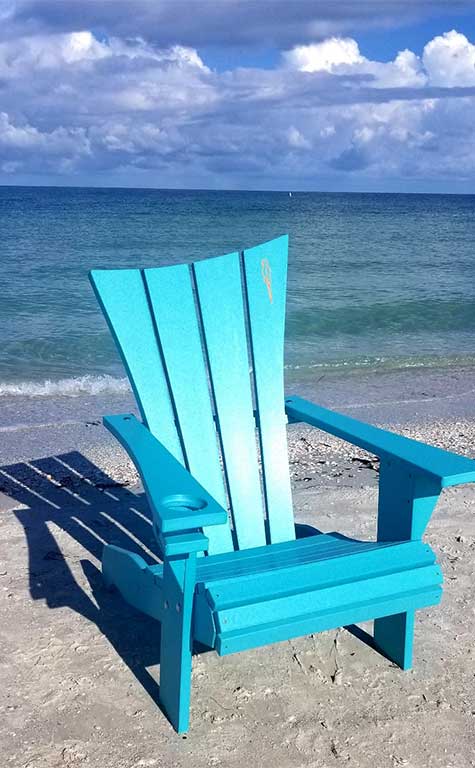 Island Time Grande Chair With Swell Back